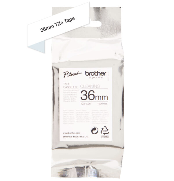 Brother TZE-CL6 printer reiniger Reinigingsband voor printkop - Afbeelding 3