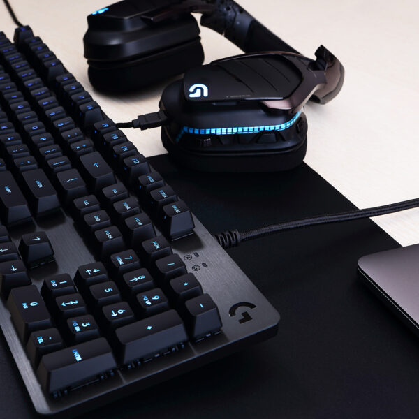 Logitech G G512 toetsenbord Gamen USB QWERTZ Zwitsers Koolstof - Afbeelding 9