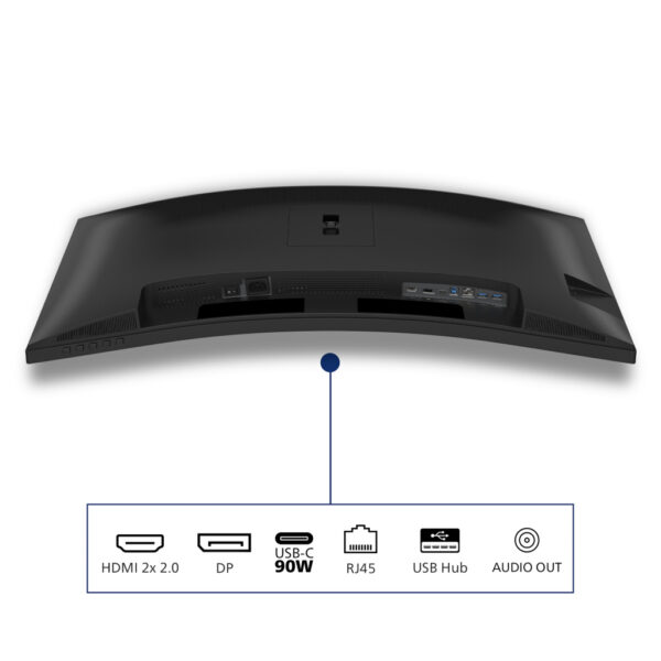 Philips 3000 series 34B2U3600C/00 computer monitor 86,4 cm (34") 3440 x 1440 Pixels Wide Quad HD LCD Zwart - Afbeelding 11