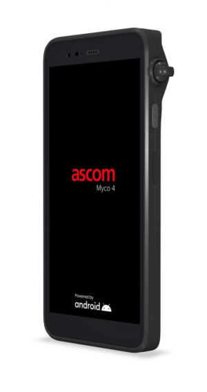 Ascom SH4-AACB smartphone 14 cm (5.5") Dual SIM Android 12 5G USB Type-C 6 GB 128 GB 4000 mAh Zwart