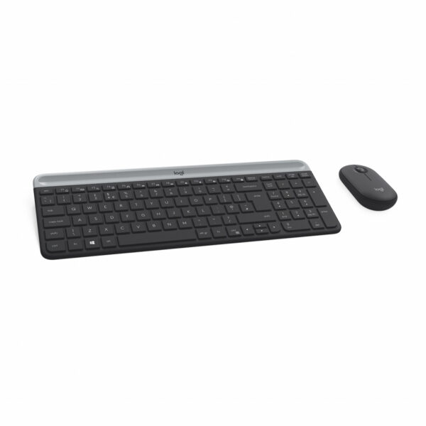 Logitech 920-009194 toetsenbord Inclusief muis Universeel RF Draadloos AZERTY Belgisch Grafiet - Afbeelding 12