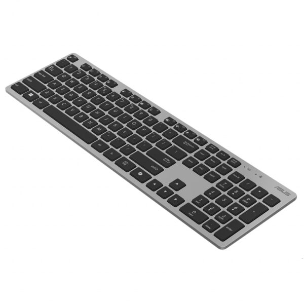 ASUS W5000 Wireless Keyboard and Mouse Set toetsenbord Inclusief muis Universeel RF Draadloos Grijs - Afbeelding 4