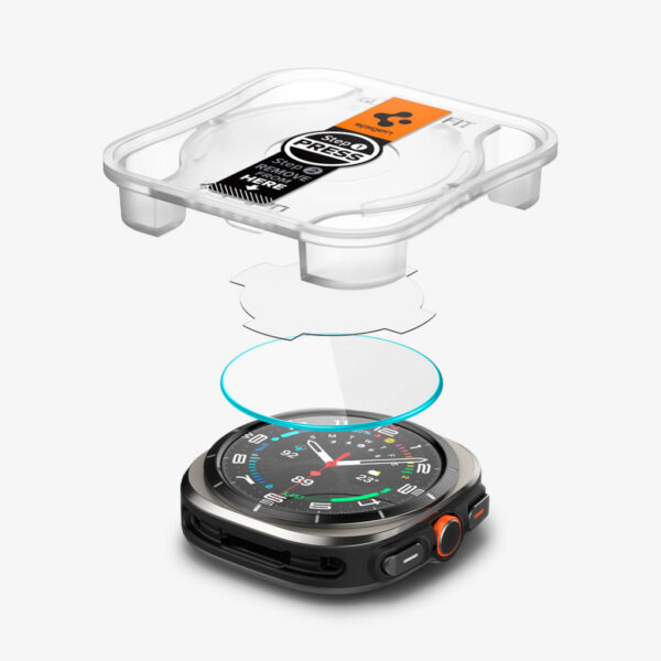 Spigen GLAS.tR EZ Fit Schermbeschermer Transparant Gehard glas - Afbeelding 4