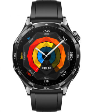 Huawei WATCH GT5 46mm 3,63 cm (1.43") AMOLED Digitaal 466 x 466 Pixels Zwart GPS