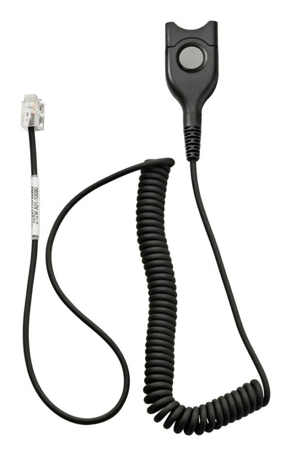 EPOS 1000836 telefoonkabel Zwart