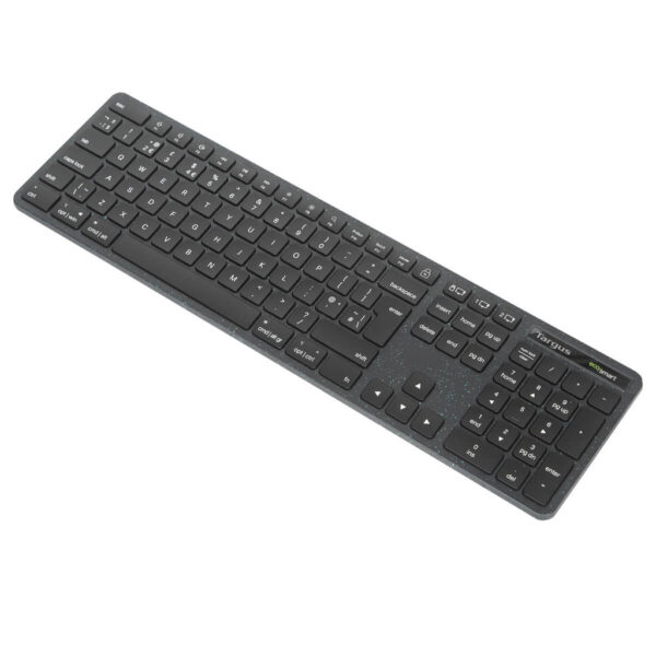 Targus EcoSmart AKB873NO toetsenbord Universeel RF-draadloos + Bluetooth QWERTY Scandinavisch Zwart - Afbeelding 3
