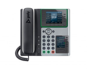 Poly Edge E450 IP-telefoon met PoE-ondersteuning
