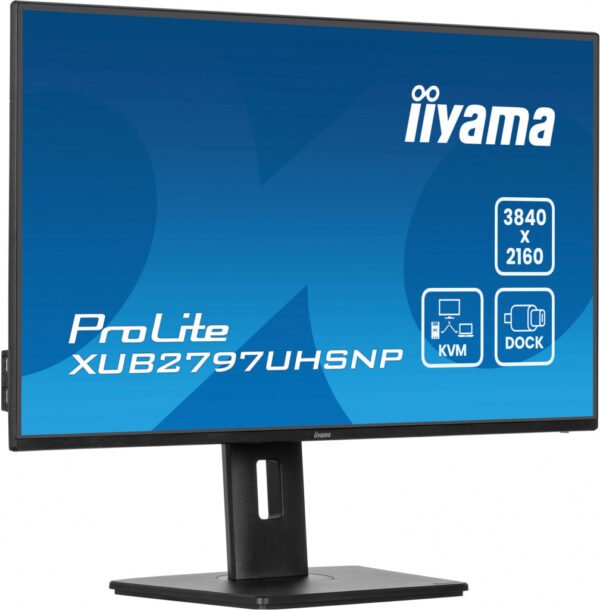 iiyama ProLite XUB2797UHSNP-B1 computer monitor 68,6 cm (27") 3840 x 2160 Pixels 4K Ultra HD LED Zwart - Afbeelding 5