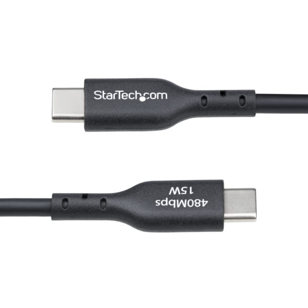 StarTech.com 15cm USB-A naar USB-C Laadkabel, USB-A naar USB Type-C Oplaadkabel, Opladen & Synchroniseren, Fast Charge 3A, USB 2 - Afbeelding 5