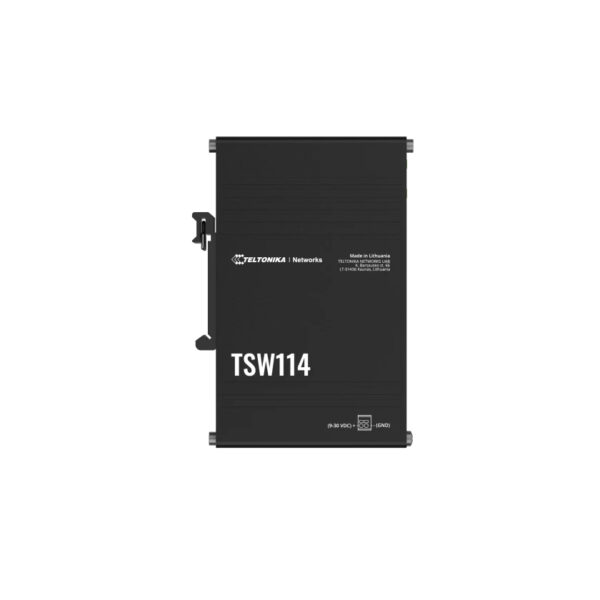 Teltonika TSW114000000 netwerk-switch Unmanaged Gigabit Ethernet (10/100/1000) Zwart - Afbeelding 4