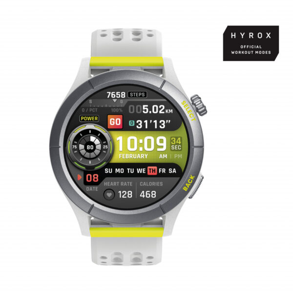 Amazfit Cheetah 3,53 cm (1.39") AMOLED 46.7 mm Digitaal 454 x 454 Pixels Touchscreen Grijs GPS - Afbeelding 5