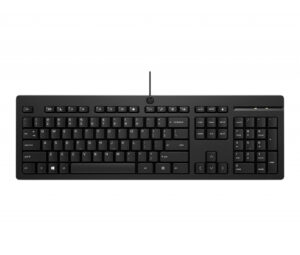 HP 125 G2 USB WD KBD toetsenbord Kantoor Zwart