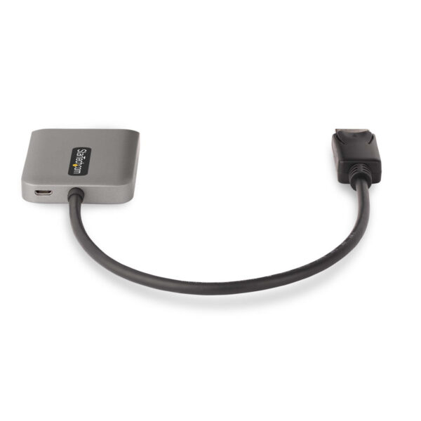 StarTech.com Dual-Monitor DisplayPort 1.4 Splitter, DisplayPort naar 2x DP Multi-Monitor Adapter, Dual 5K 60Hz Computer MST Hub, - Afbeelding 4