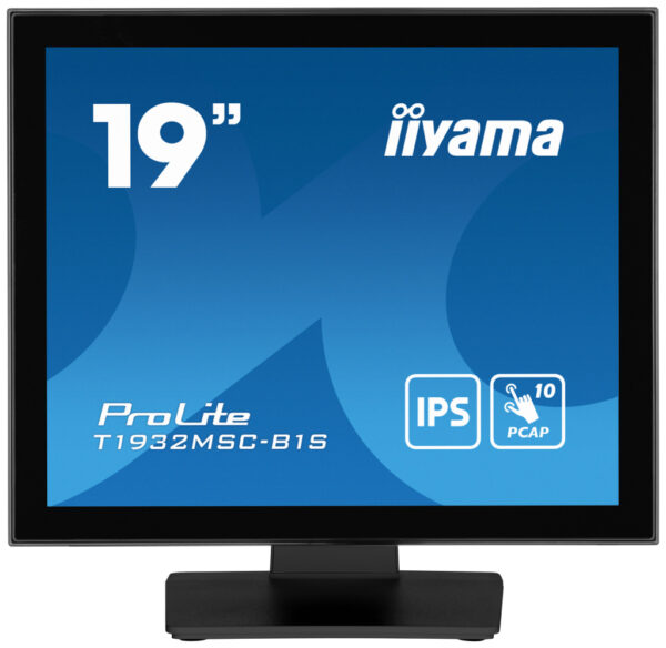 iiyama ProLite T1932MSC-B1S computer monitor 48,3 cm (19") 1280 x 1024 Pixels Full HD LED Touchscreen Tafelblad Zwart - Afbeelding 2