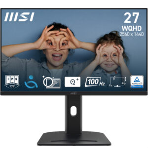 MSI Pro MP275QPG computer monitor 68,6 cm (27") 2560 x 1440 Pixels Wide Quad HD LCD Zwart