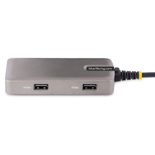 StarTech.com USB-C Multiport Adapter, 4K 60Hz HDMI, HDR - 2-Port 5Gbps USB 3.0 Hub, 100W Power Delivery Pass-Through, GbE, USB T - Afbeelding 3