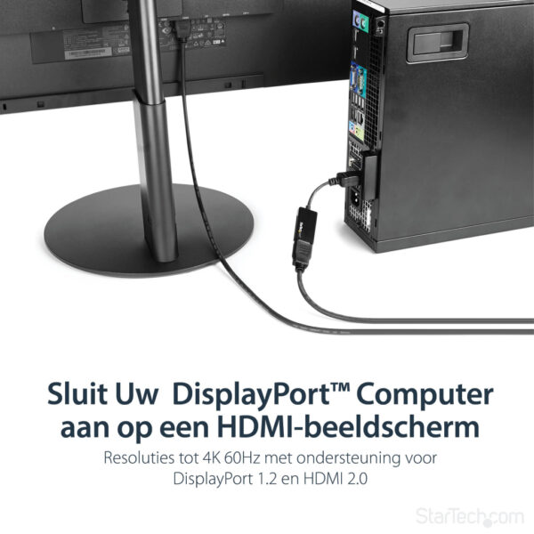 StarTech.com DisplayPort naar HDMI adapter UHD 4K 60Hz - Afbeelding 8