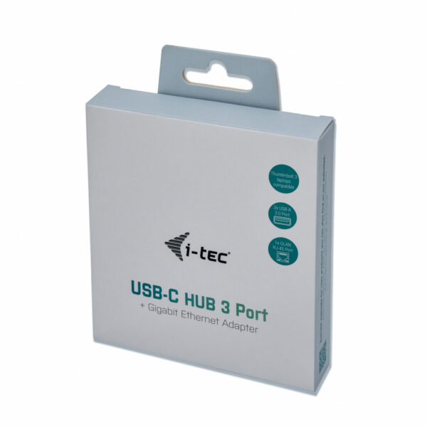 i-tec Metal USB-C HUB 3 Port + Gigabit Ethernet Adapter - Afbeelding 5