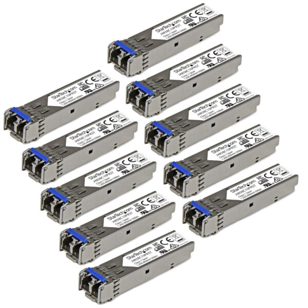 StarTech.com HPE J4859C compatibel SFP Transceiver module - 1000BASE-LX - 10 stuks - Afbeelding 4