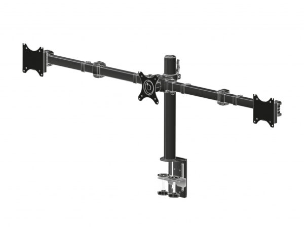 iiyama Desk Mount 68,6 cm (27") Bureau Zwart - Afbeelding 3