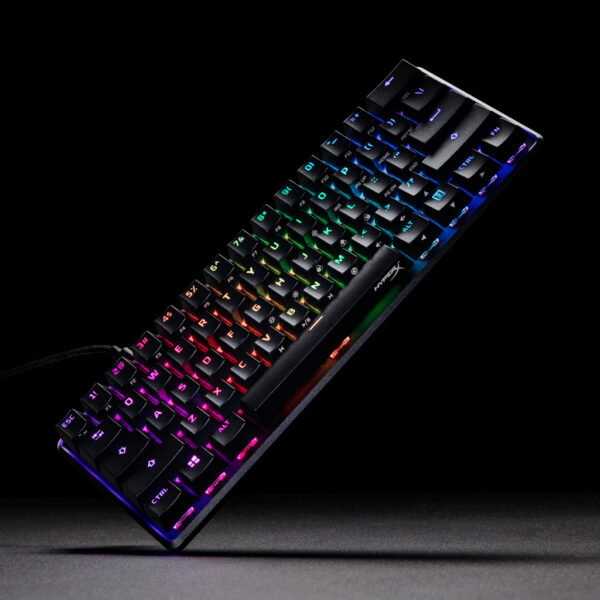 HyperX Alloy Origins 60 - mechanisch gamingtoetsenbord - HX Red (US-indeling) - Afbeelding 12