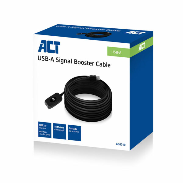 ACT USB 2.0 Signaalversterker 10 meter - Afbeelding 2