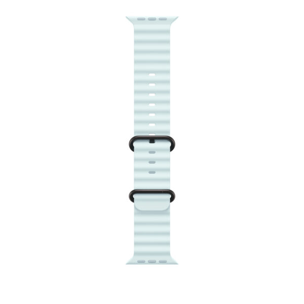 Apple MYP83ZM/A slimme draagbare accessoire Band Blauw Fluorelastomeer, Titanium