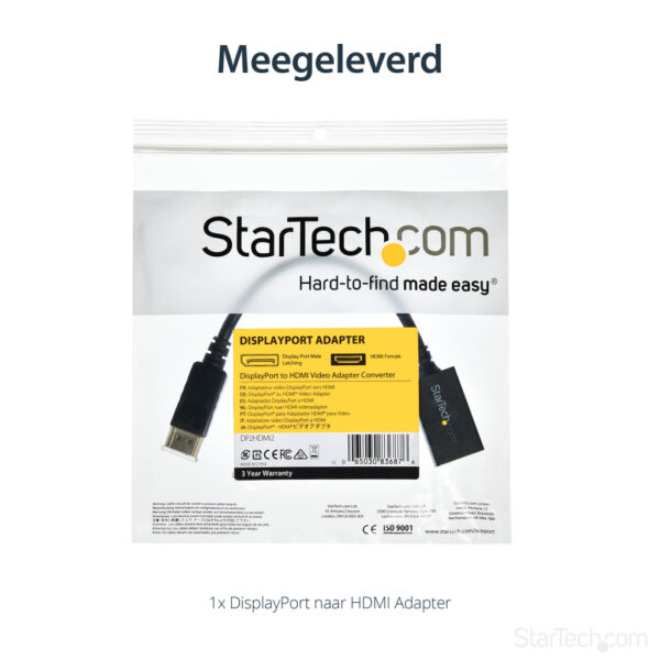 StarTech.com DisplayPort naar HDMI Video Adapter Converter - Afbeelding 12