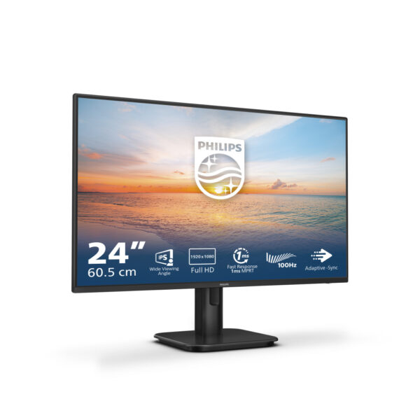 Philips 1000 series 24E1N1100A/00 computer monitor 60,5 cm (23.8") 1920 x 1080 Pixels Full HD LCD Zwart - Afbeelding 17