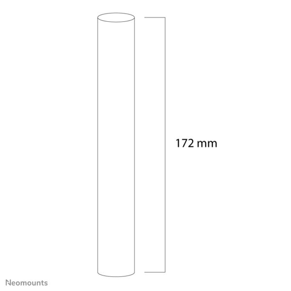 Neomounts FPMA-CPCONNECTBLACK Verlengbuis koppelstuk - Afbeelding 3