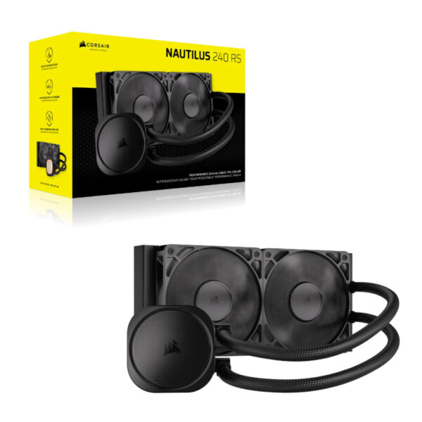 Corsair Nautilus 240 RS Moederbord Alles-in-één vloeistofkoeler Zwart - Afbeelding 13