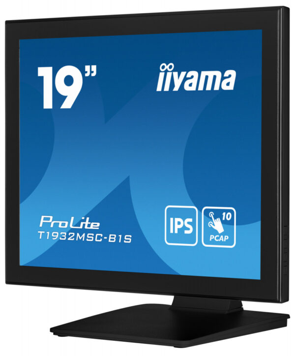 iiyama ProLite T1932MSC-B1S computer monitor 48,3 cm (19") 1280 x 1024 Pixels Full HD LED Touchscreen Tafelblad Zwart - Afbeelding 5