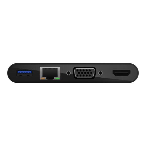 Belkin AVC005BTBK laptop dock & poortreplicator Bedraad USB 3.2 Gen 1 (3.1 Gen 1) Type-C Zwart - Afbeelding 5
