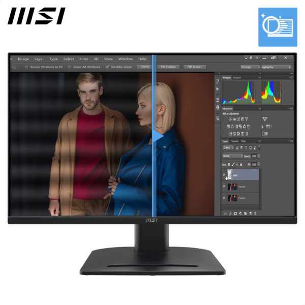 MSI Pro MP275QPG computer monitor 68,6 cm (27") 2560 x 1440 Pixels Wide Quad HD LCD Zwart - Afbeelding 5