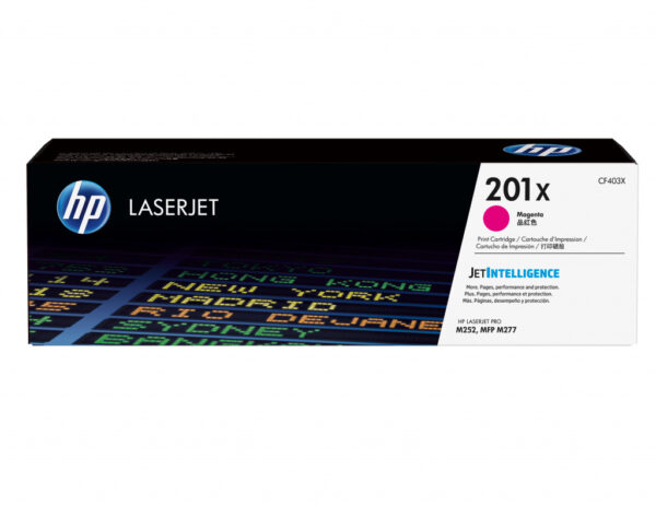 HP 201X originele high-capacity magenta LaserJet tonercartridge