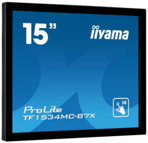 iiyama TF1534MC-B7X POS-monitor 38,1 cm (15") 1024 x 768 Pixels XGA Touchscreen