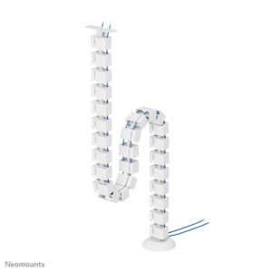 Neomounts ADS06-130WH Kabelgeleider - schroefbevestiging - universeel