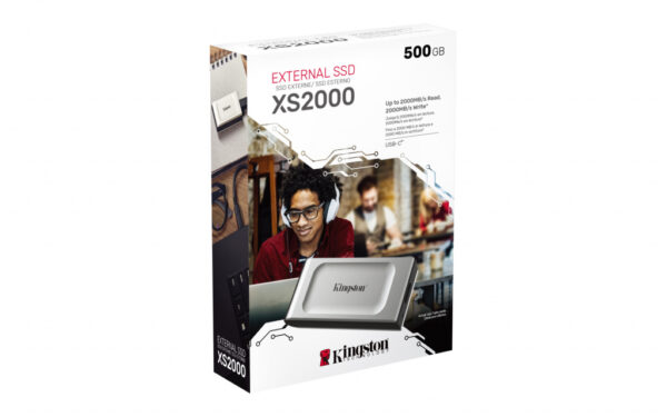 Kingston Technology 500G Draagbare SSD XS2000 - Afbeelding 12