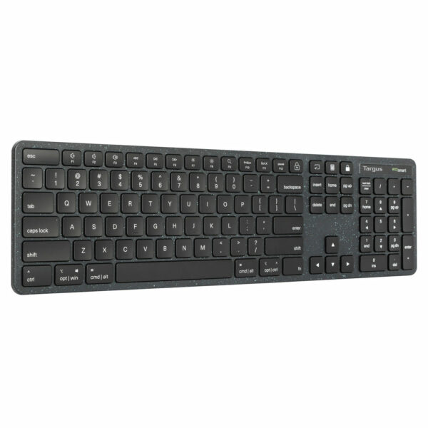 Targus EcoSmart AKB874UK toetsenbord Universeel USB QWERTY Brits Engels Zwart - Afbeelding 3