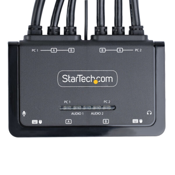 StarTech.com C2-DH46-UA2-CBL-KVM KVM-switch Zwart - Afbeelding 7