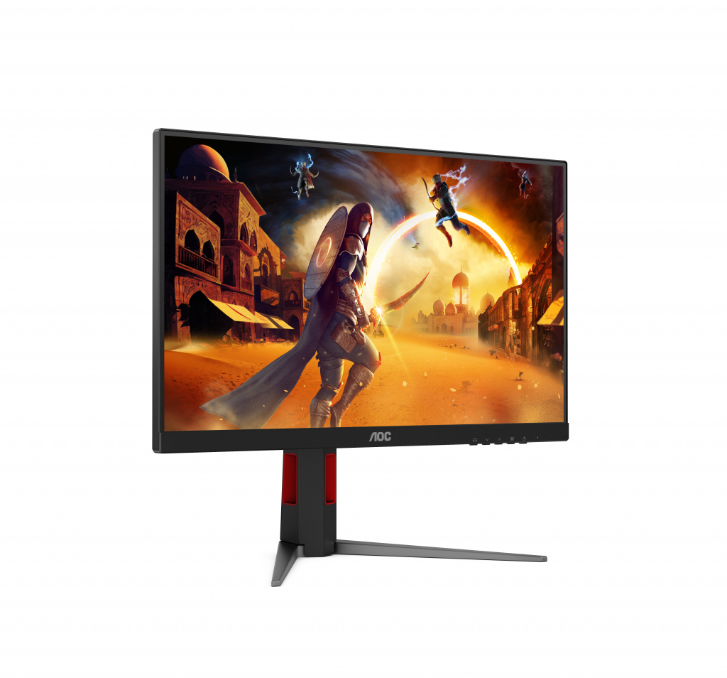 AOC G4 24G4HA computer monitor 60,5 cm (23.8") 1920 x 1080 Pixels Full HD LED Zwart, Rood - Afbeelding 3