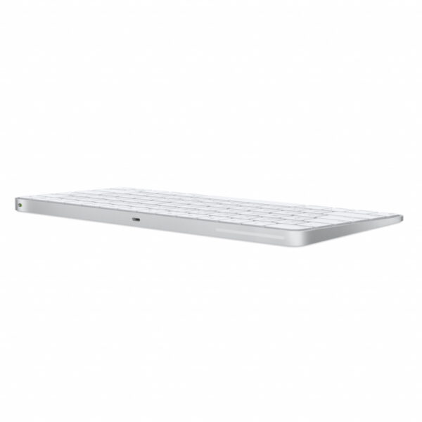 Apple Magic toetsenbord Universeel USB + Bluetooth Noors Aluminium, Wit - Afbeelding 3
