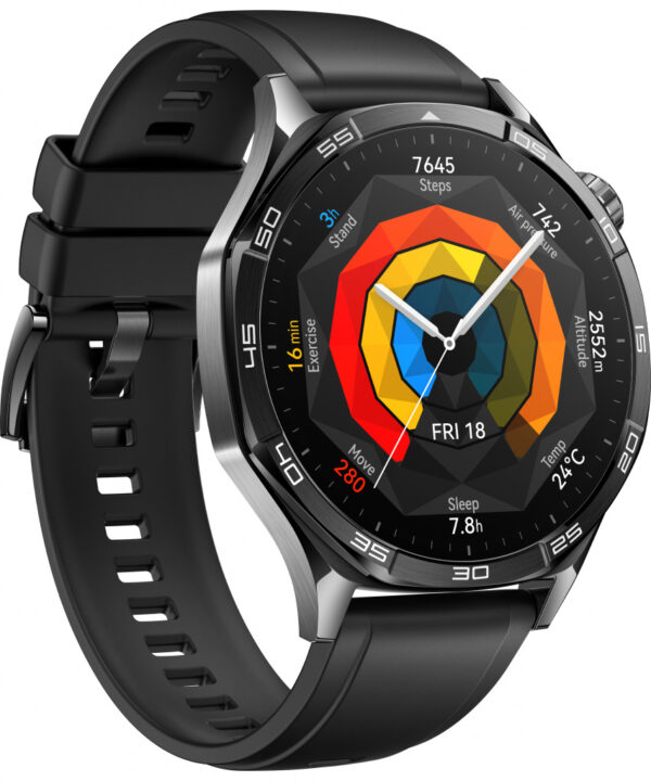 Huawei WATCH GT5 46mm 3,63 cm (1.43") AMOLED Digitaal 466 x 466 Pixels Zwart GPS - Afbeelding 5