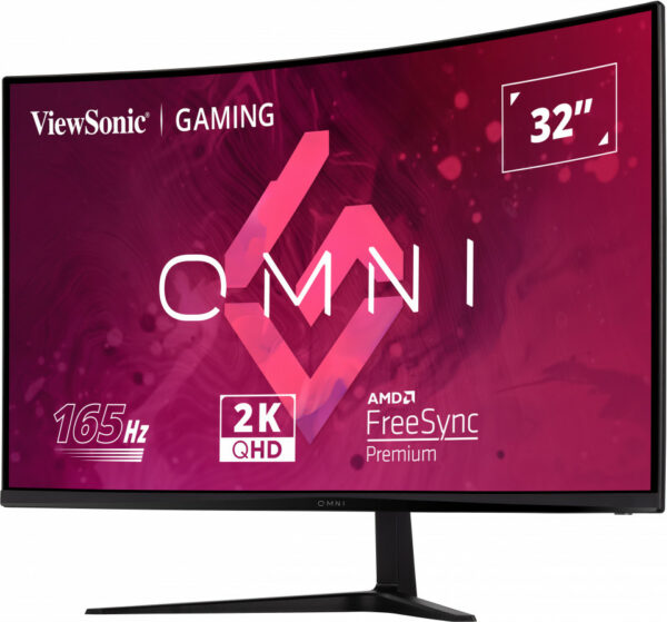 Viewsonic VX Series VX3218C-2K computer monitor 81,3 cm (32") 2560 x 1440 Pixels Quad HD LED Zwart - Afbeelding 6