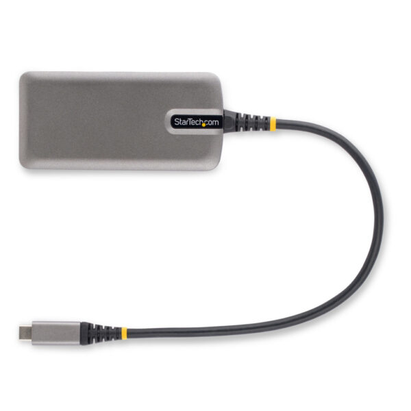 StarTech.com USB-C Multiport Adapter, 4K 60Hz HDMI, HDR - 2-Port 5Gbps USB 3.0 Hub, 100W Power Delivery Pass-Through, GbE, USB T - Afbeelding 6