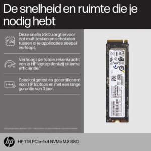 HP 1 TB PCIe4x4 NVMe M.2 SSD