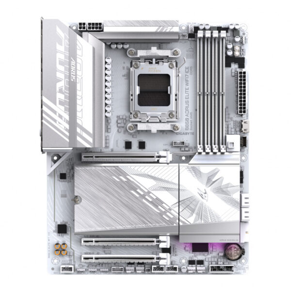 GIGABYTE B850 AORUS ELITE WIFI7 ICE AMD B850 Socket AM5 ATX - Afbeelding 2