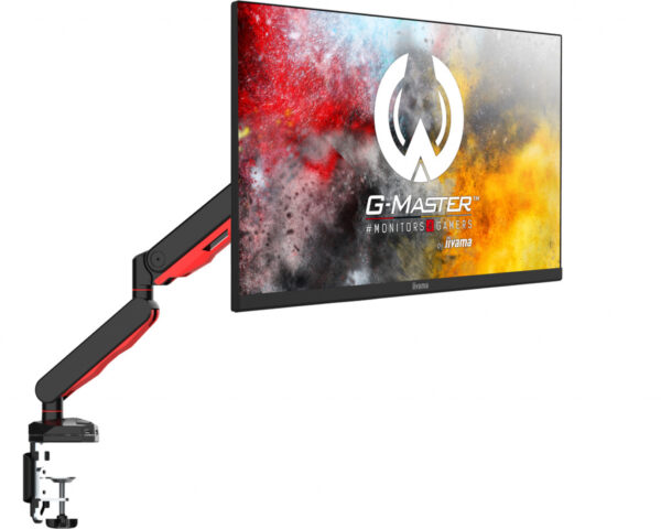 iiyama DSG3001C-R1 flat panel bureau steun 76,2 cm (30") Zwart, Rood - Afbeelding 3