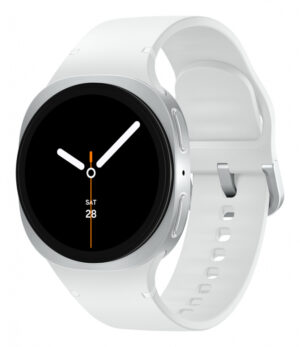 Samsung SM-L325FZSAEUB smartwatch / sport watch 3,3 cm (1.3") AMOLED 40 mm Digitaal 438 x 438 Pixels Touchscreen 4G Zilver Wifi