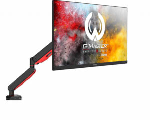 iiyama DSG3001C-R1 flat panel bureau steun 76,2 cm (30") Zwart, Rood
